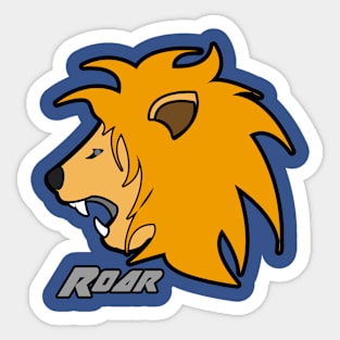 Roar King Lion Sticker